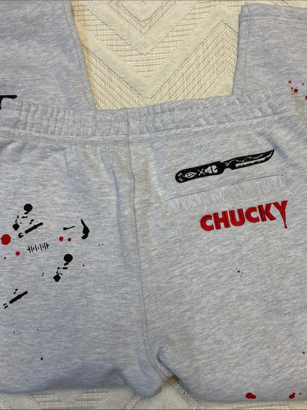 SP X CHUCKY ITS PLAYTIME FLEECE MENS LIFESTYLE SWEATPANTS